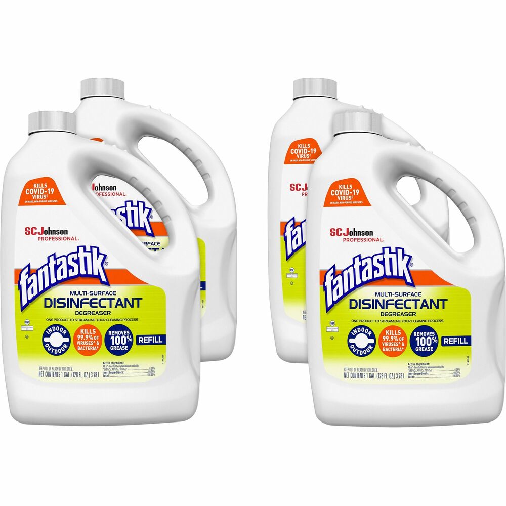 Image of S.C. Johnson Cleaner, Multi-Surface, Fantastik, 128 oz/1 Gallon, 4/CT, GN