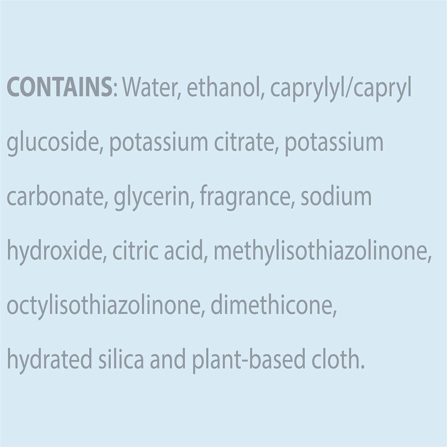 Image of Clorox® Wipes,Free&Clear,75 Wipes/Tub,4-1/4"x4-1/4"x8-3/10",6/CT,WE