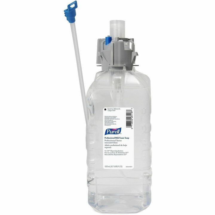 Image of PURELL® 8565-04 Professional Mild Foam Soap, 1.59 quart, Hand, Clear, Fragrance-free, Dye-free, Paraben-free, Phthalate-free, 1 Each