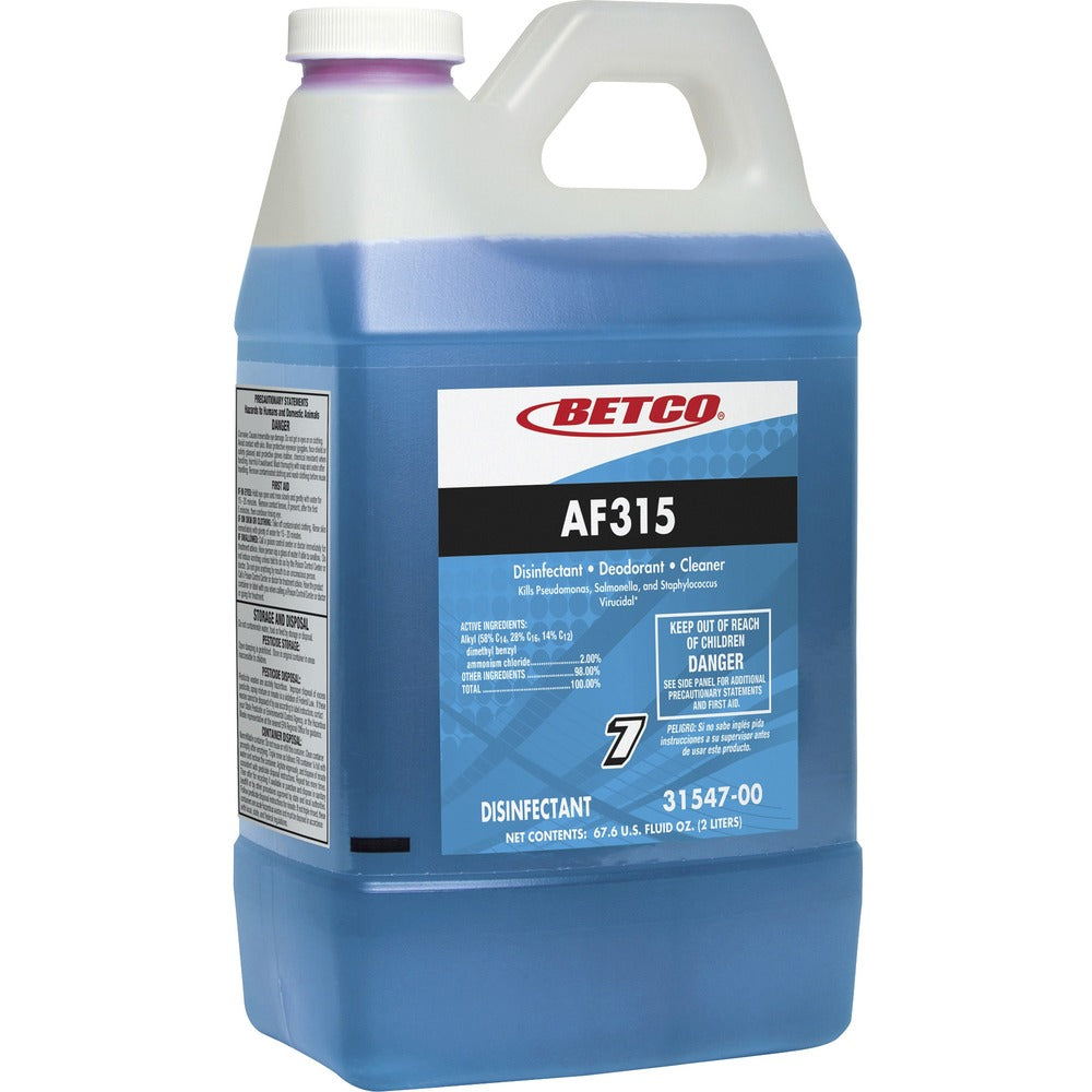 Image of Betco Corporation Disinfectant/Detergent/Deodorant,FastDraw,Conc,2L,4/CT,TE