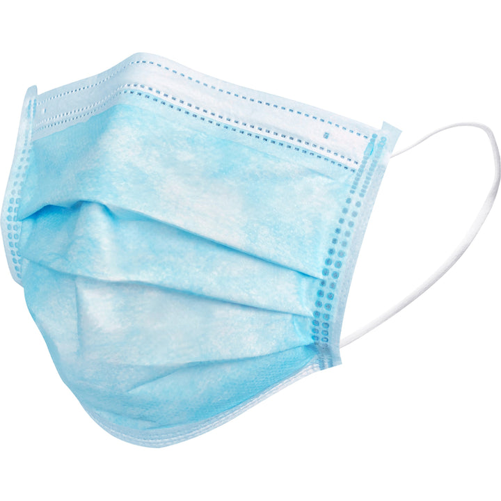 Image of Special Buy 85171 Child Face Mask, Recommended for: Face, Blue, Disposable, Comfortable, Soft, Pleated, Earloop Style Mask, Latex-free, 50 / Box