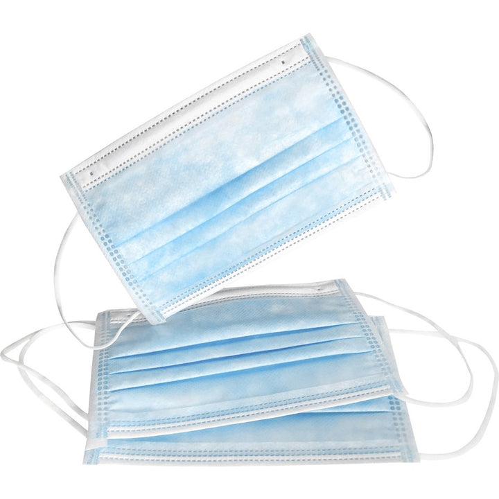 Image of Special Buy 85171 Child Face Mask, Recommended for: Face, Blue, Disposable, Comfortable, Soft, Pleated, Earloop Style Mask, Latex-free, 50 / Box