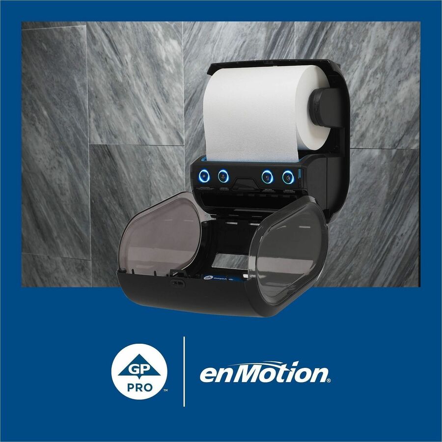 Image of enMotion 89720 Paper Towel Rolls, 8 1/4' x 550', White, Case Of 6 Rolls, 1 Ply, 1 3/4" Core, White, 6 Rolls Per CaseCase, 6 / Carton