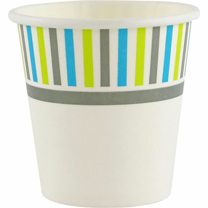 Image of Genuine Joe 03161 3 oz Cold Cups, 3 fl oz, White, Paper, Cold Drink, Beverage, 50 / Pack