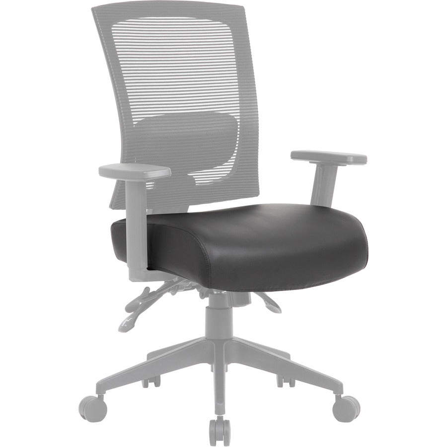 Image of Lorell Seat Cover, Antimicrobial, 19"x19", Black
