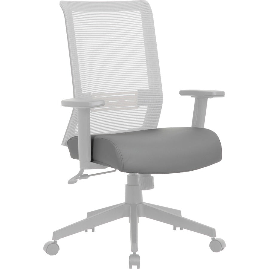 Image of Lorell Seat Cover, Antimicrobial, 19"x19", Gray