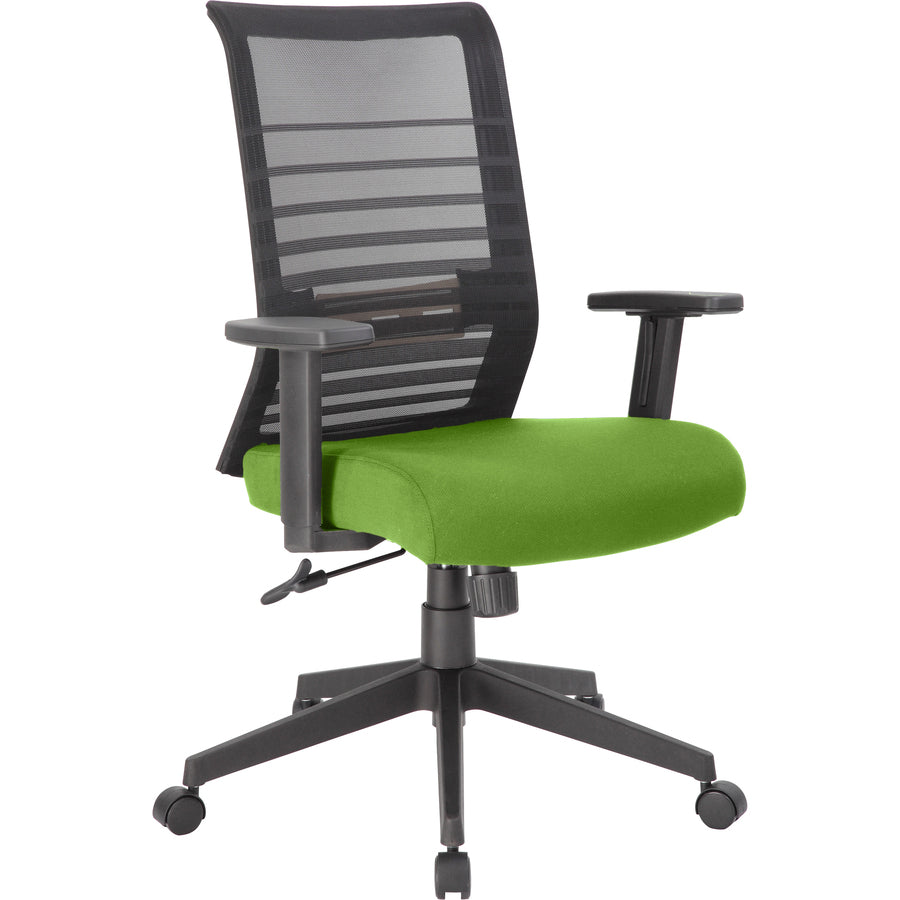 Image of Lorell Seat Cover, Polyester Mesh, 19"x19", Green