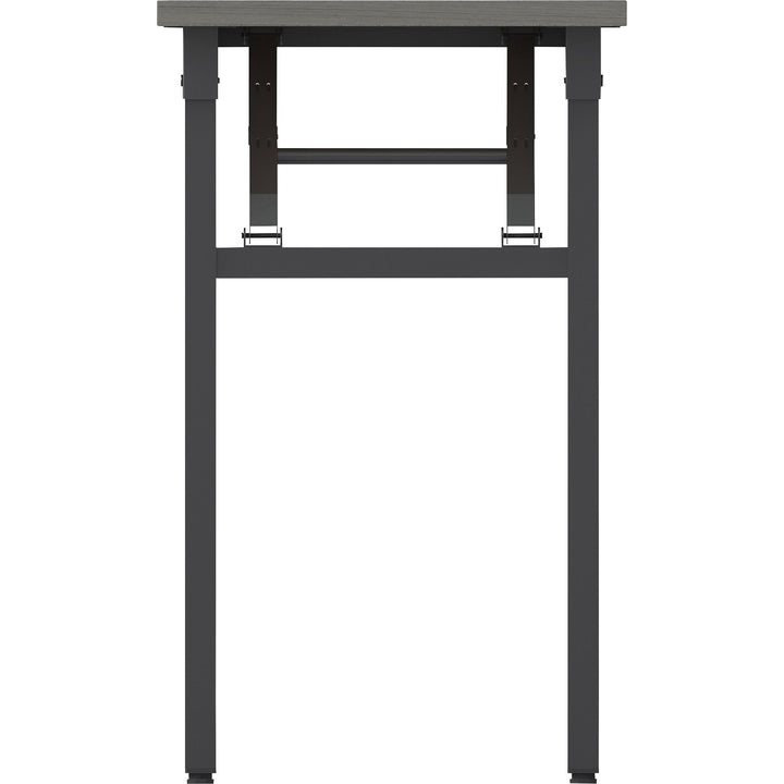 Image of Lorell Training Table, Folding, 60"x18"x30", Gray