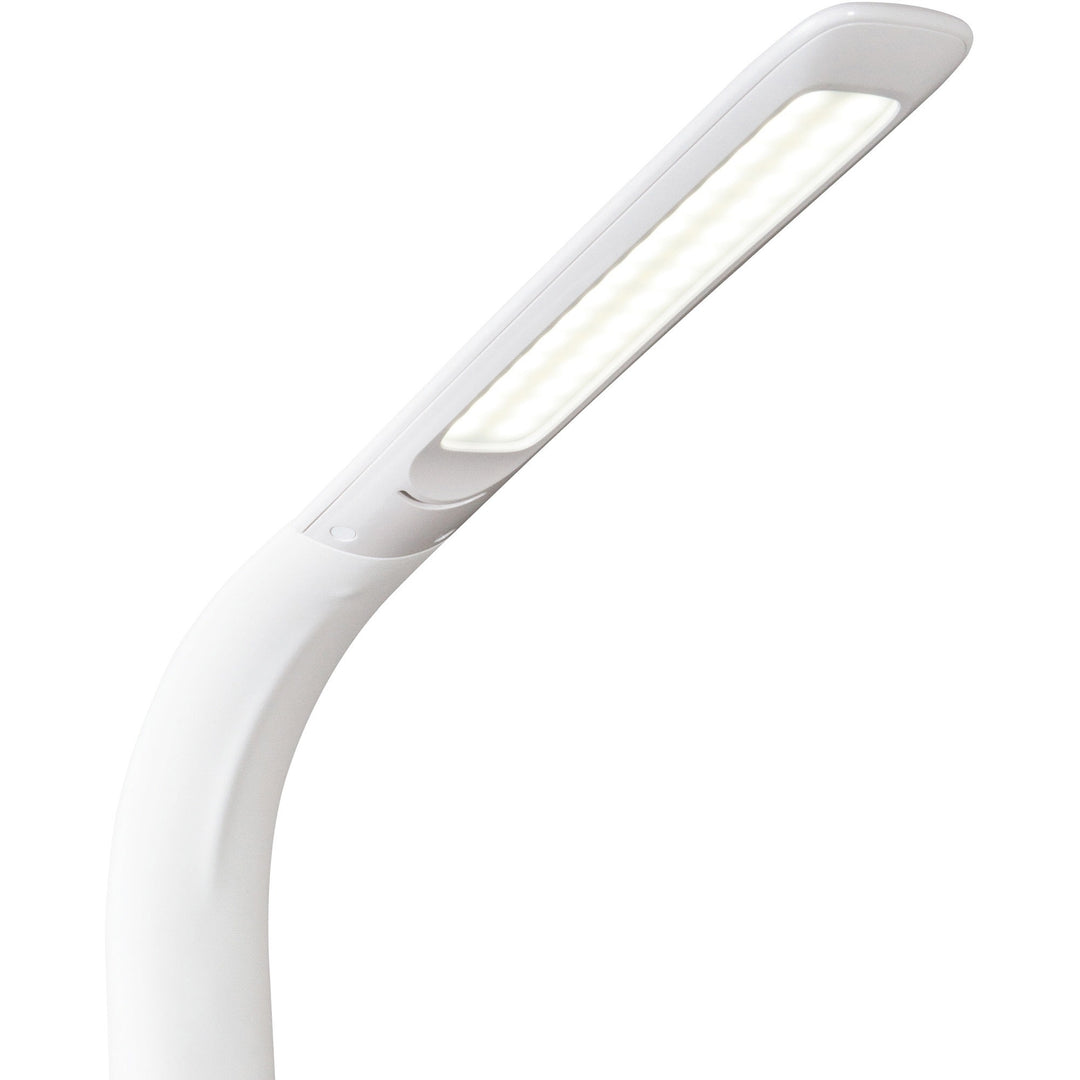 Image of OttLite® Wellness Series Sanitizing Purify LED Desk Lamp with Wireless Charging, 26" High, White