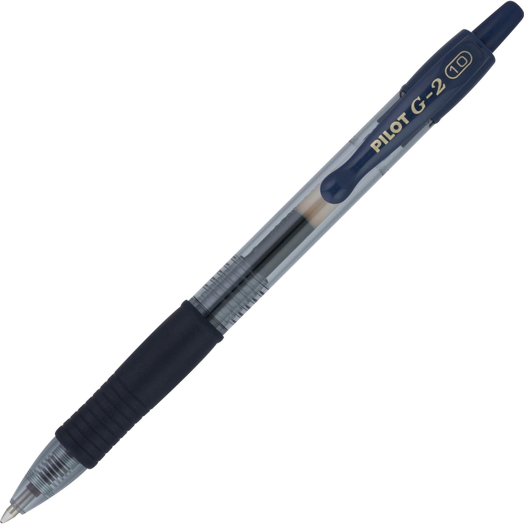 Image of Pilot® Pen, Gel, 1.0mm Point, 3/5"Wx3/5"Lx5-3/4"H, 1 DZ, Navy