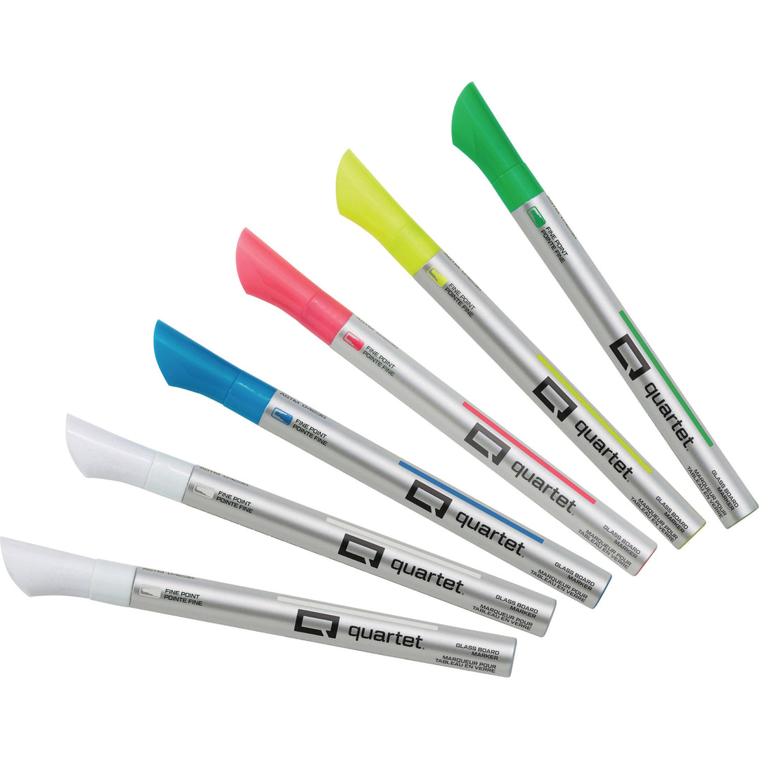 Image of Quartet® Markers, Neon, Fine Tip, 6/PK, Assorted