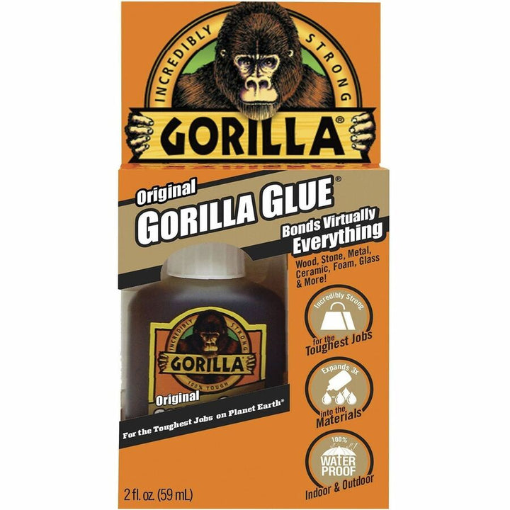 Image of Gorilla 5000201 Original Gorilla Glue, 2 oz, Brown, 1 Each