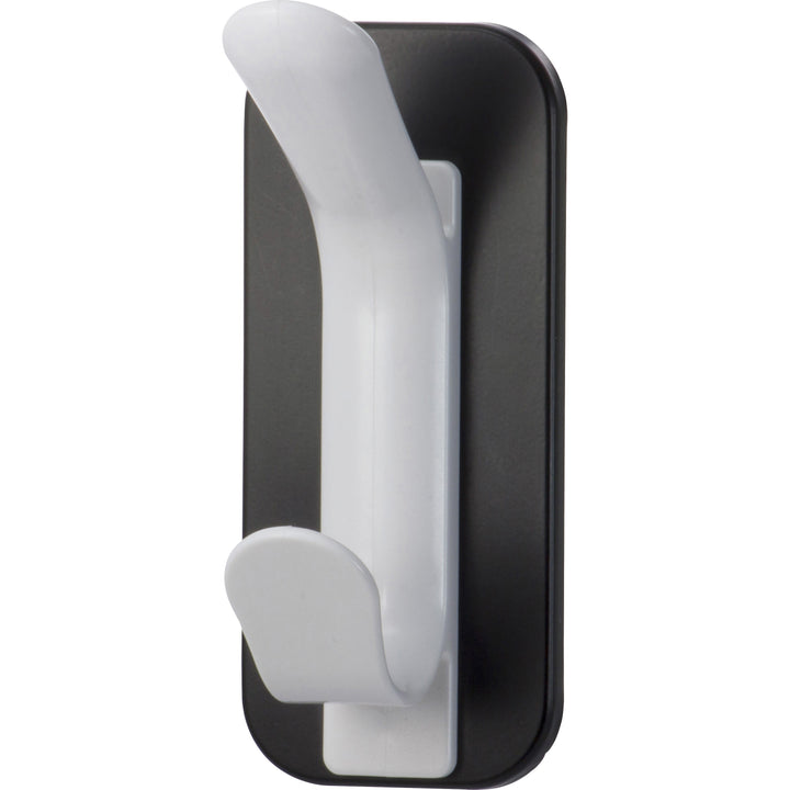 Image of Lorell Coat Hook, Double, Magnetic, 2-1/5"x2-1/2"x5", White