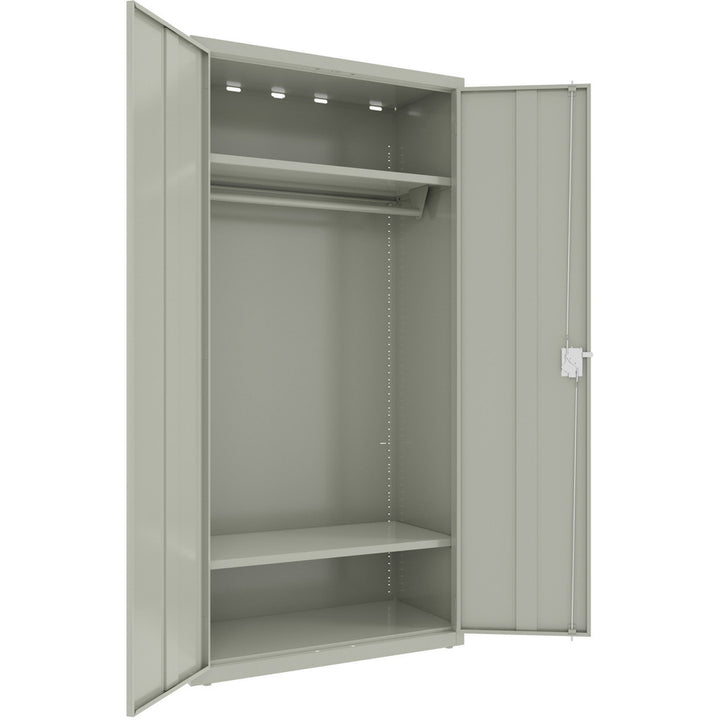 Image of Lorell Wardrobe Cabinet, w/2 Shelves/Hang Rod, 36"x18"x72", LGY
