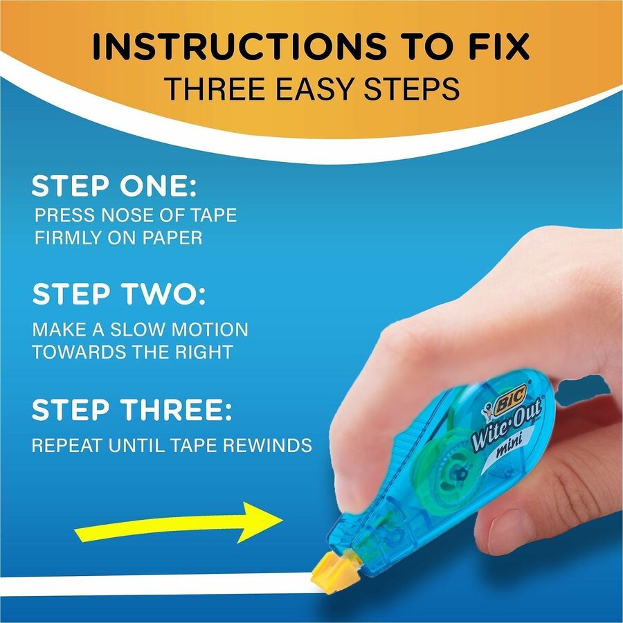 Image of Wite-Out WOTM11 Mini Correction Tape Pack
