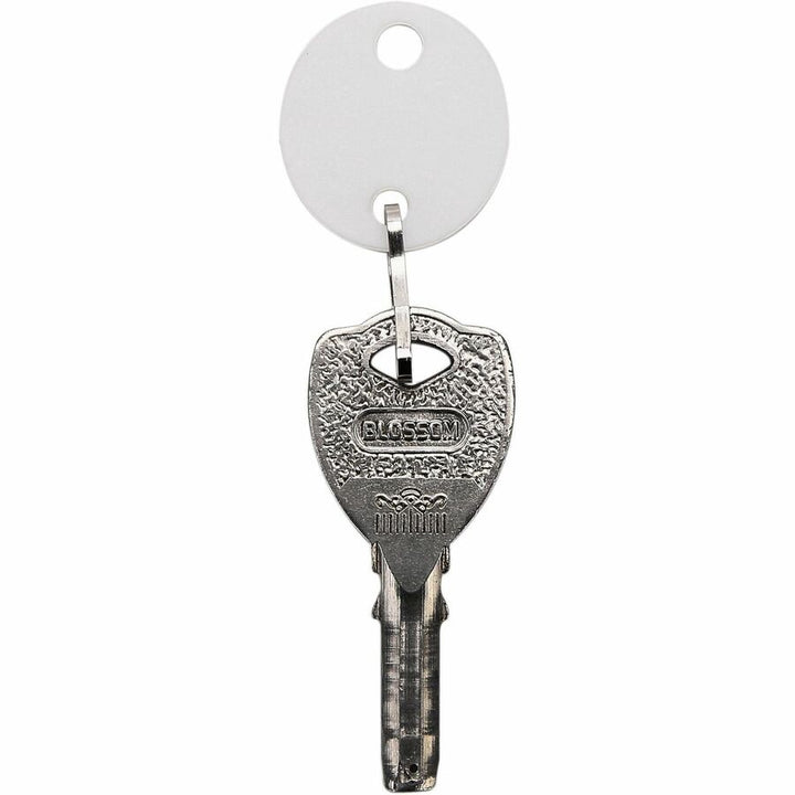 Image of Sparco Key Tag, Oval, Plastic, 1-1/10"Wx3/4"Lx3-1/2"H, 20/PK, WE