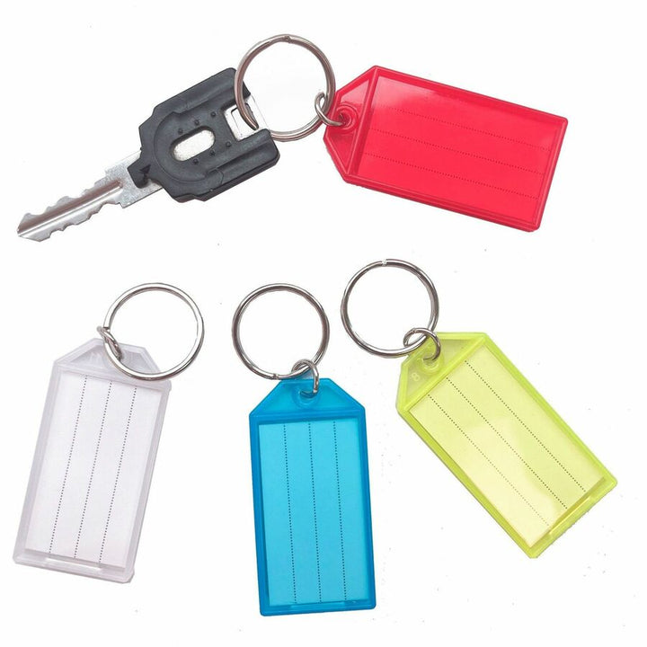 Image of Sparco Key Tag, Replacement, 3/4"Wx1/4"Lx2-1/4"H, 4/PK, AST