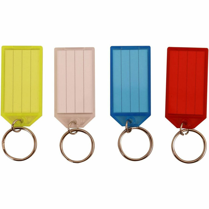 Image of Sparco Key Tag, Replacement, 3/4"Wx1/4"Lx2-1/4"H, 4/PK, AST