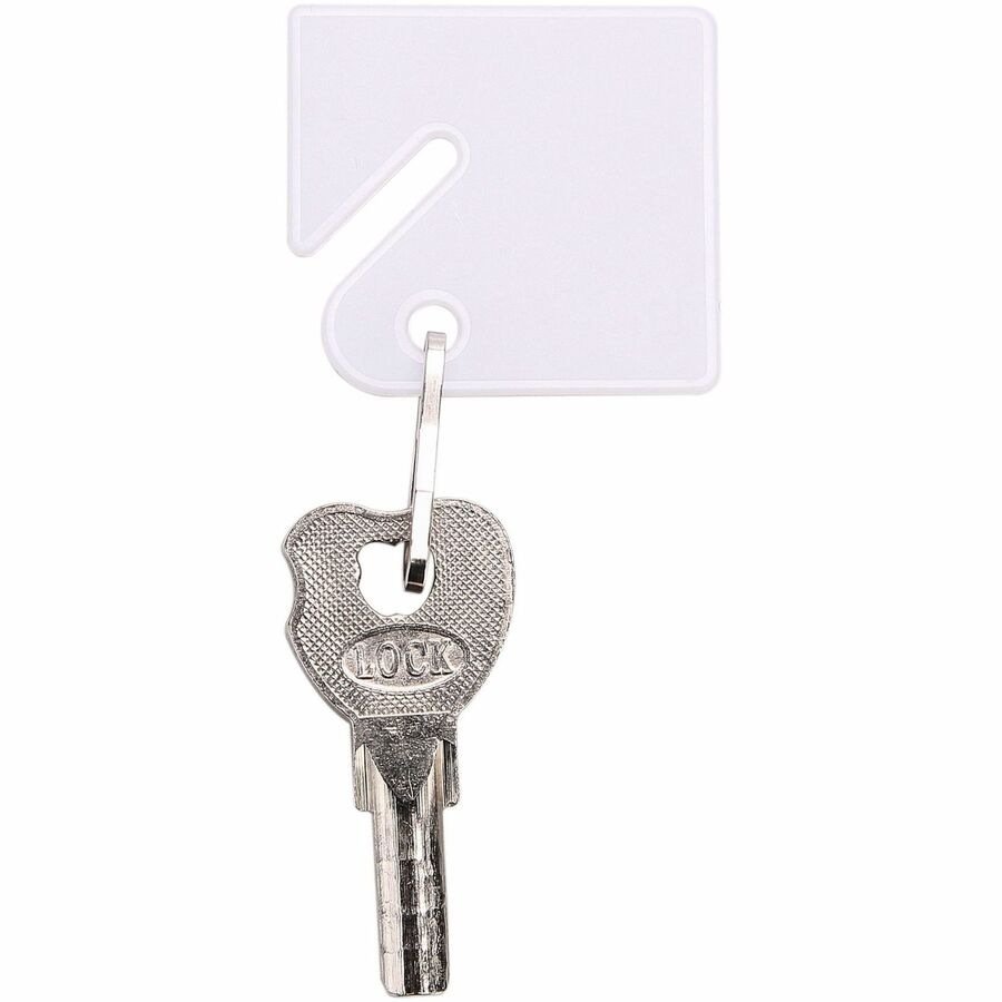 Image of Sparco Key Tag, Square, Plastic, 1-2/5"Wx4-3/4"Lx2-2/5"H, 20/PK, WE