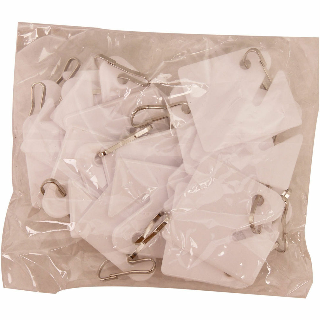 Image of Sparco Key Tag, Square, Plastic, 1-2/5"Wx4-3/4"Lx2-2/5"H, 20/PK, WE