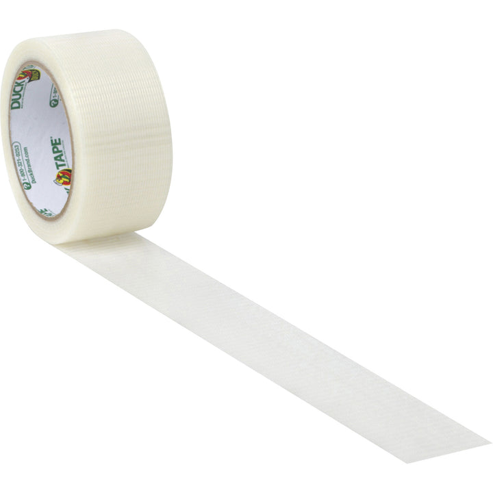 Image of Duck® Duct Tape, Transparent, 1-9/10"Wx60'L, Clear