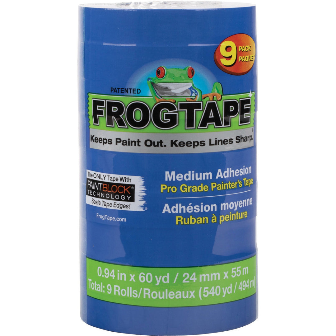 Image of Duck® Painters Tape, 47/50"Wx60'L, 9RL/PK, Blue