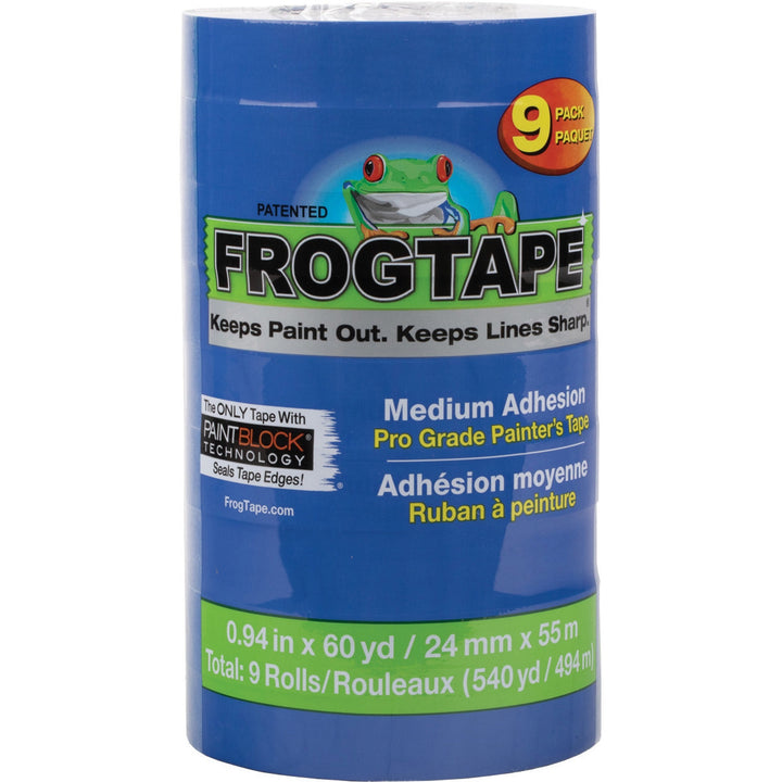 Image of Duck® Painters Tape, 47/50"Wx60'L, 9RL/PK, Blue