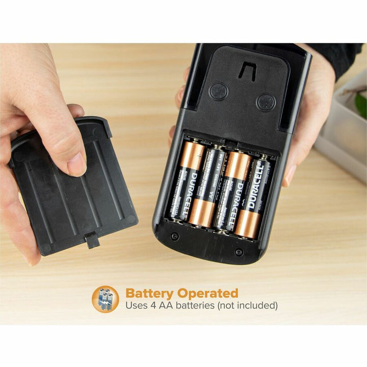 Image of Bostitch® Pencil Sharpener, Battery Operated, 3-1/10"x6"x4-3/10", BK