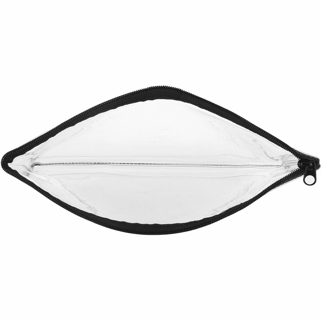 Image of Sparco Wallet Bag, w/ Zipper, 6"Wx11"Lx1/2"H, 2 BG/PK, Clear