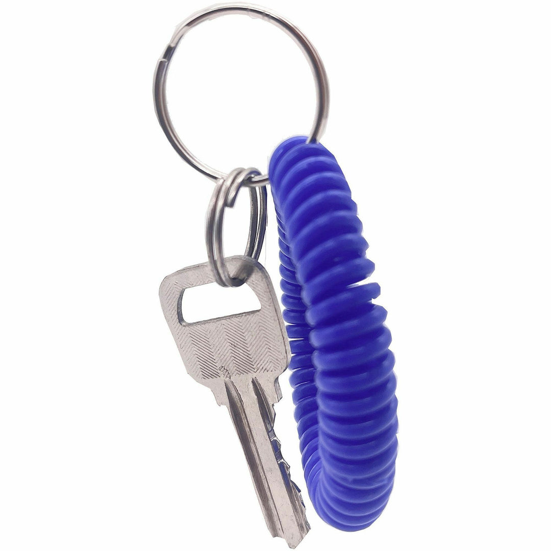 Image of Sparco Key Holder, Coil, 2-1/10"Wx2-2/5"Lx2-1/10"H, 10/PK, Assorted