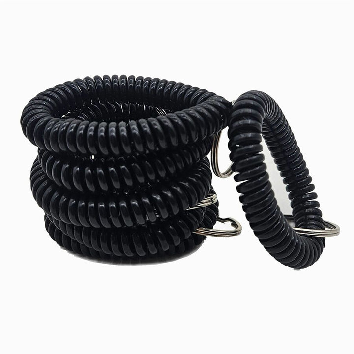 Image of Sparco Key Holder, Coil, 2-1/10"Wx2-2/5"Lx2-1/10"H, 6/PK, Black