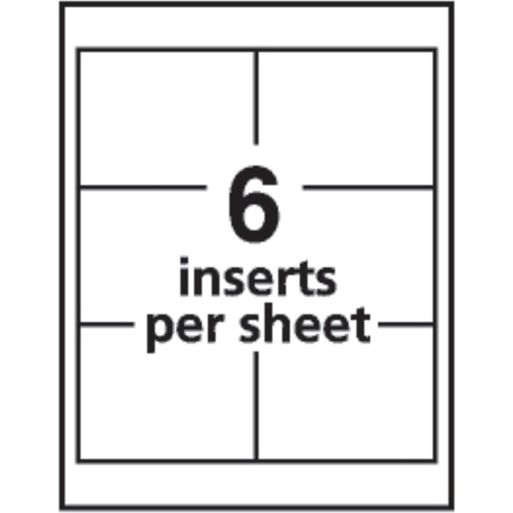 Image of Avery® Magnetic Style Name Badge Kit, Horizontal, 4" X 3", White, 48/pack