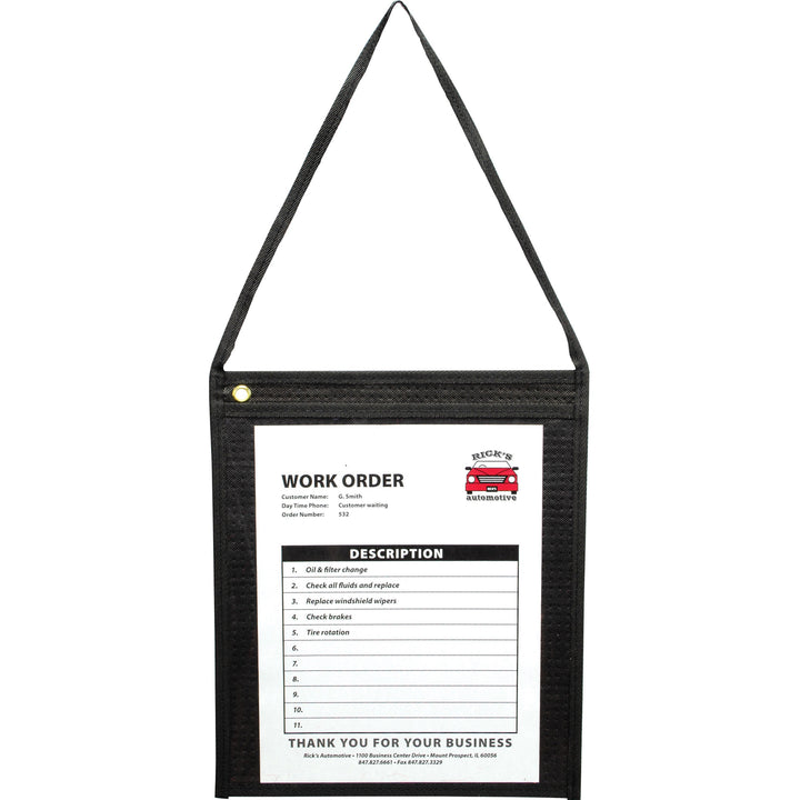 Image of C-Line® Shop Ticket Holder, Hanging, 9"Wx12"H, 15/BX, Clear