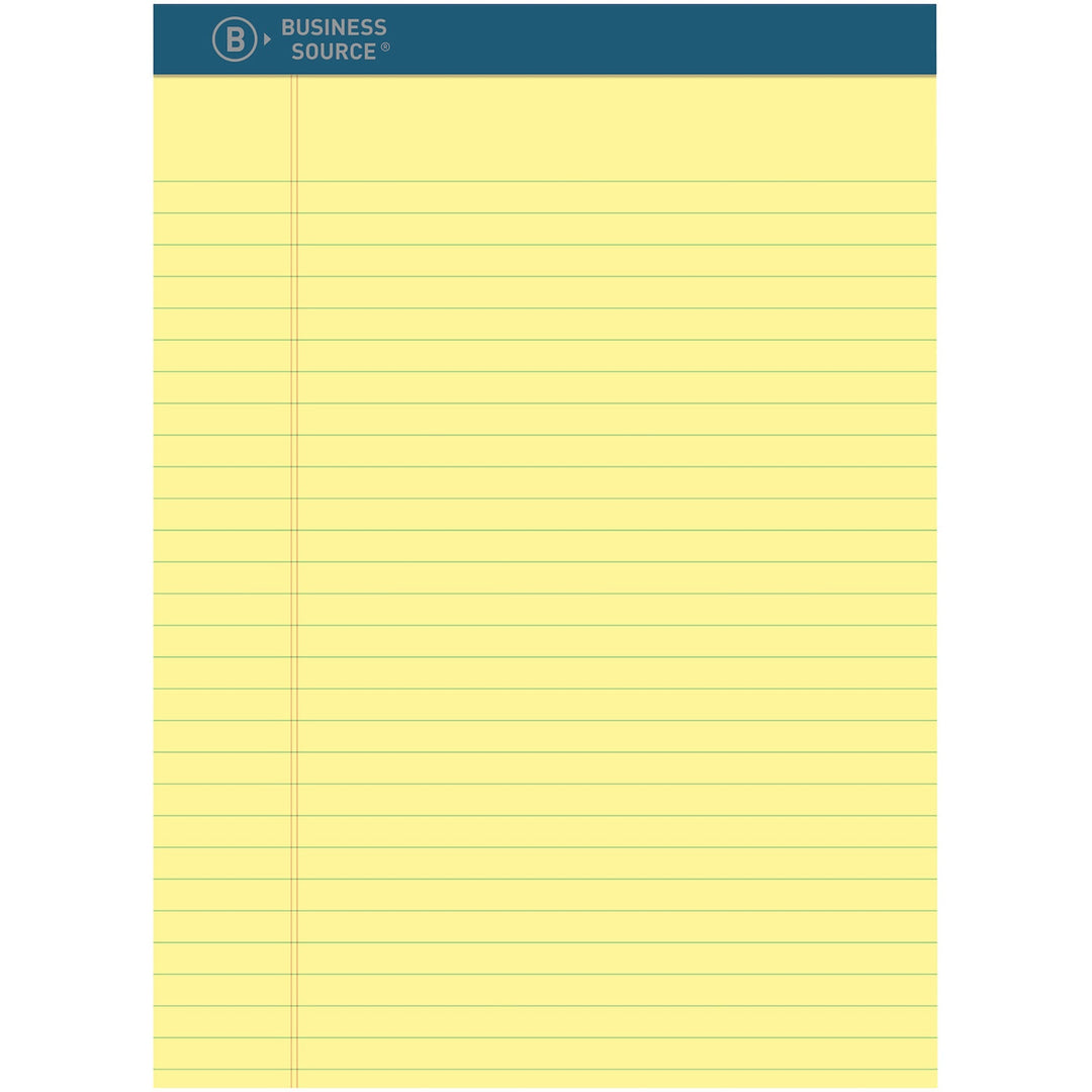 Image of Business Source Writing Pad, Premium, 8-1/2"Wx11-4/5"Lx2-1/2"H, 1 DZ, CA