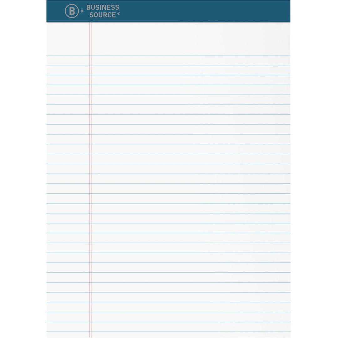 Image of Business Source Writing Pad, Premium, 8-1/2"Wx11-4/5"Lx2-1/2"H, 1 DZ, WE