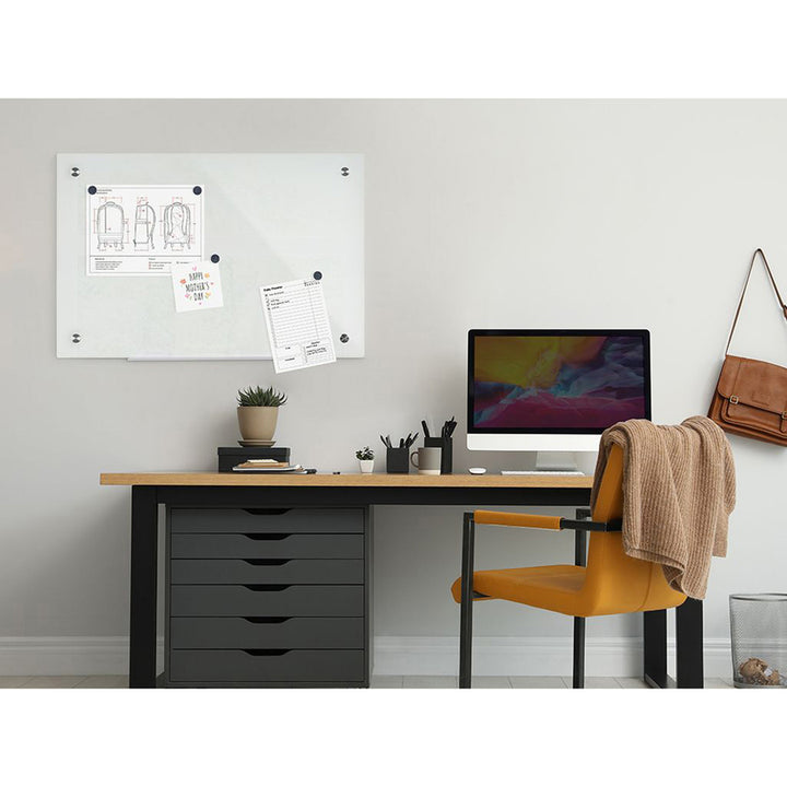 Image of MasterVision GL120107 Magnetic Glass Dry Erase Board