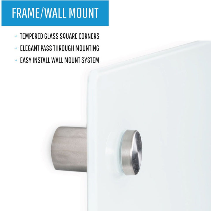 Image of Bi-silque Dry-Erase Board, Magnetic, 48"Wx1/4"Lx96"H, White