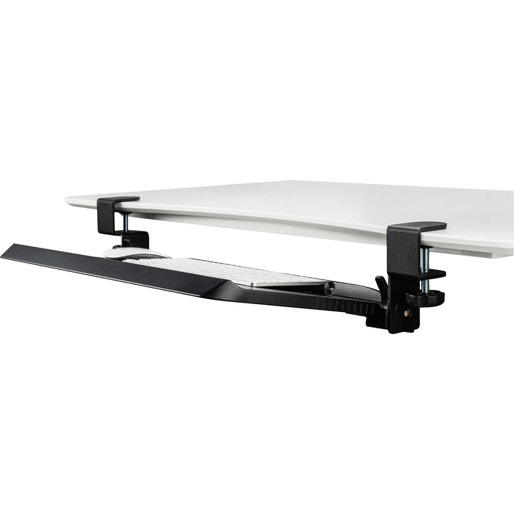 Image of Kantek Keyboard Tray, Clamp, 20-1/4"Wx11-3/4"L, Black