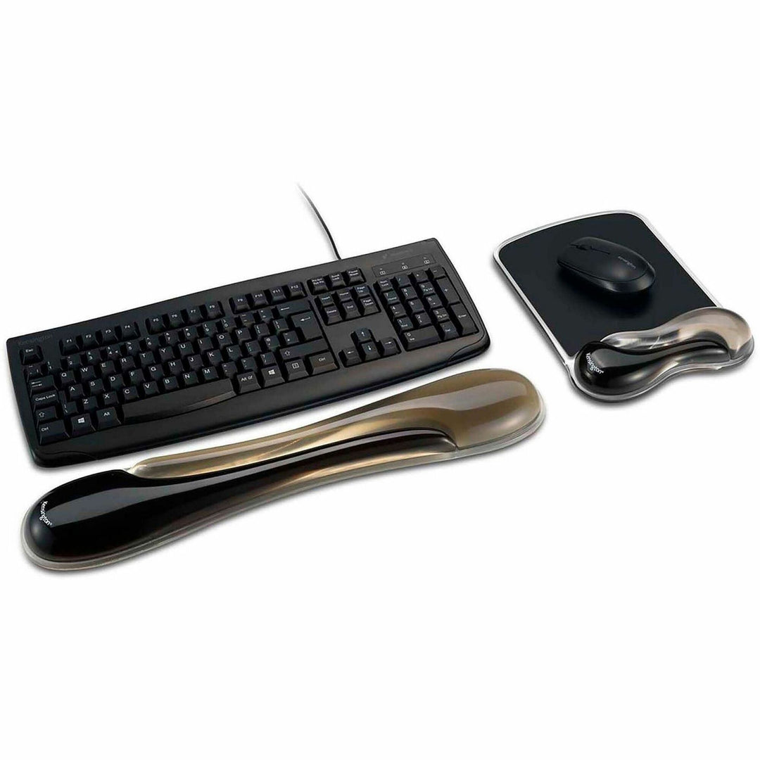 Image of Kensington® Mousepad and Wrist Rest, Gel, 11-2/5"Wx17-7/10"Lx1-7/10"H,GY