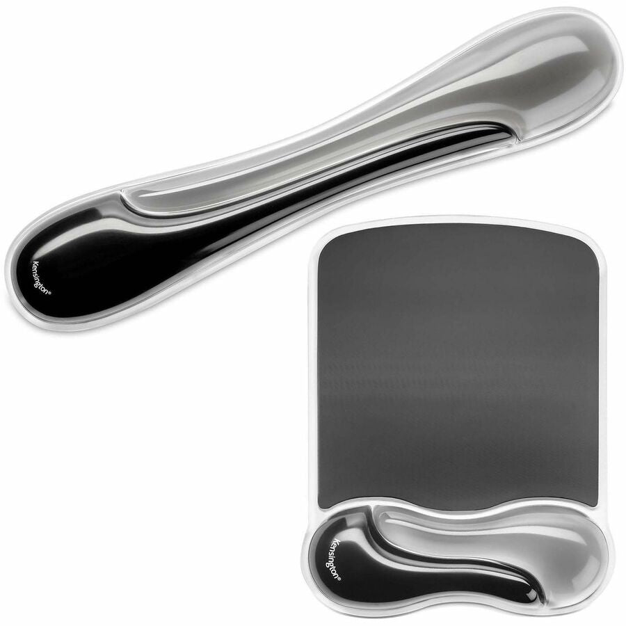 Image of Kensington® Mousepad and Wrist Rest, Gel, 11-2/5"Wx17-7/10"Lx1-7/10"H,GY