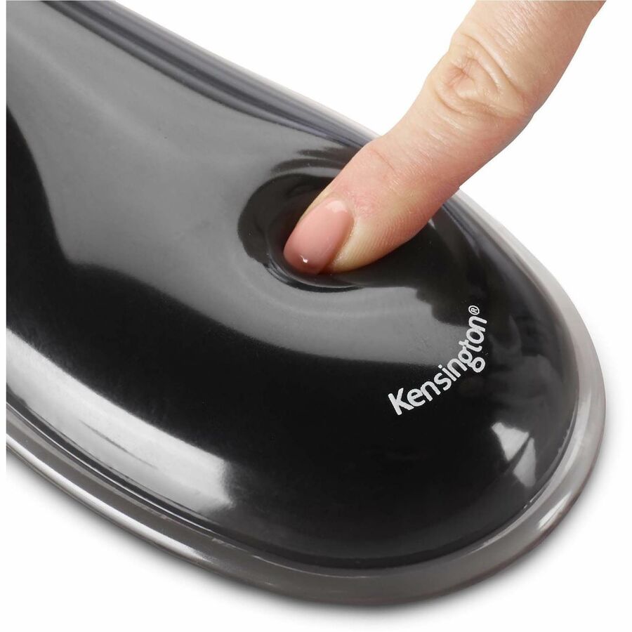 Image of Kensington® Mousepad and Wrist Rest, Gel, 11-2/5"Wx17-7/10"Lx1-7/10"H,GY