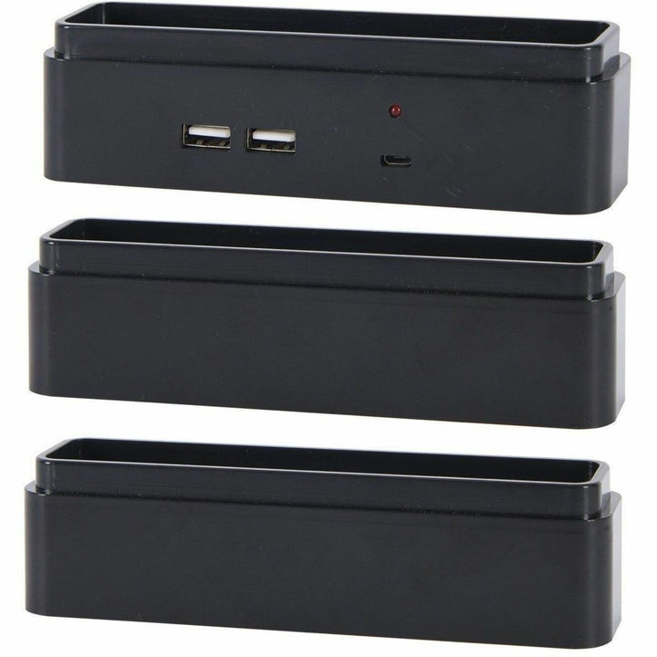Image of DAC® Stax MP-232 Monitor Riser Block Kit with 2 USB Charging Ports