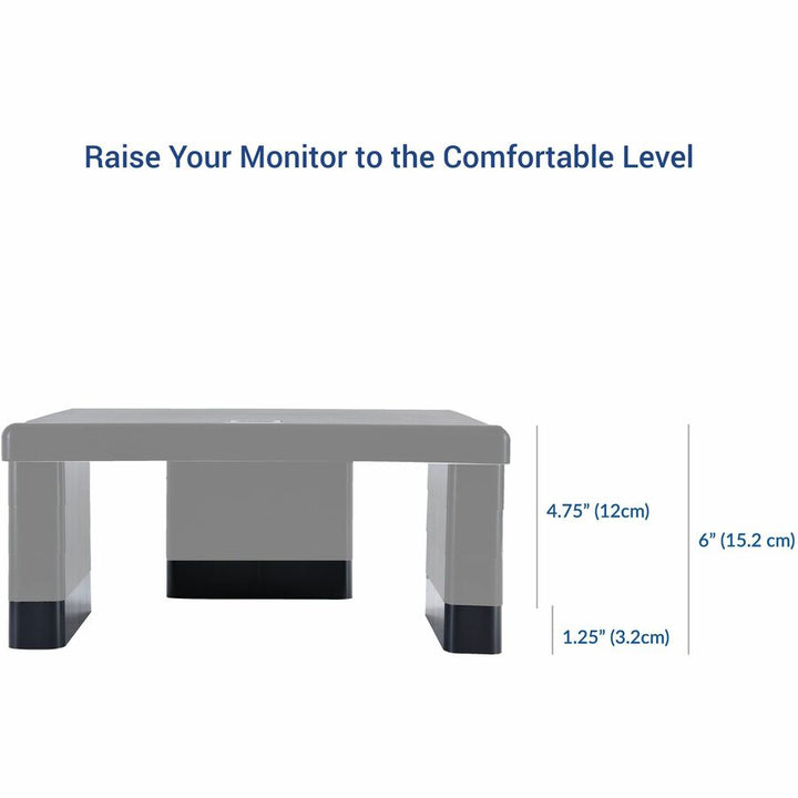 Image of DAC® Stax MP-232 Monitor Riser Block Kit with 2 USB Charging Ports