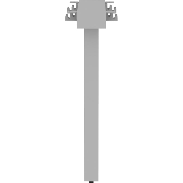Image of Lorell Middle Leg, Rect, f/Workstation, 38-5/8"x6-1/4"x28-1/2", SR