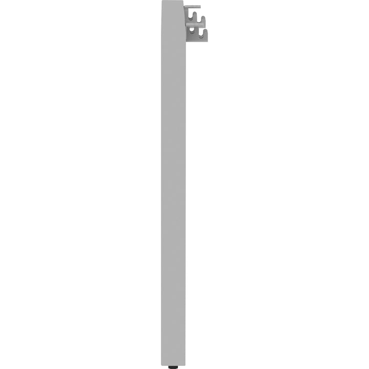 Image of Lorell Wide Leg, Rect, Metal, f/Workstation, 45-1/2"x4"x28-1/2", SR