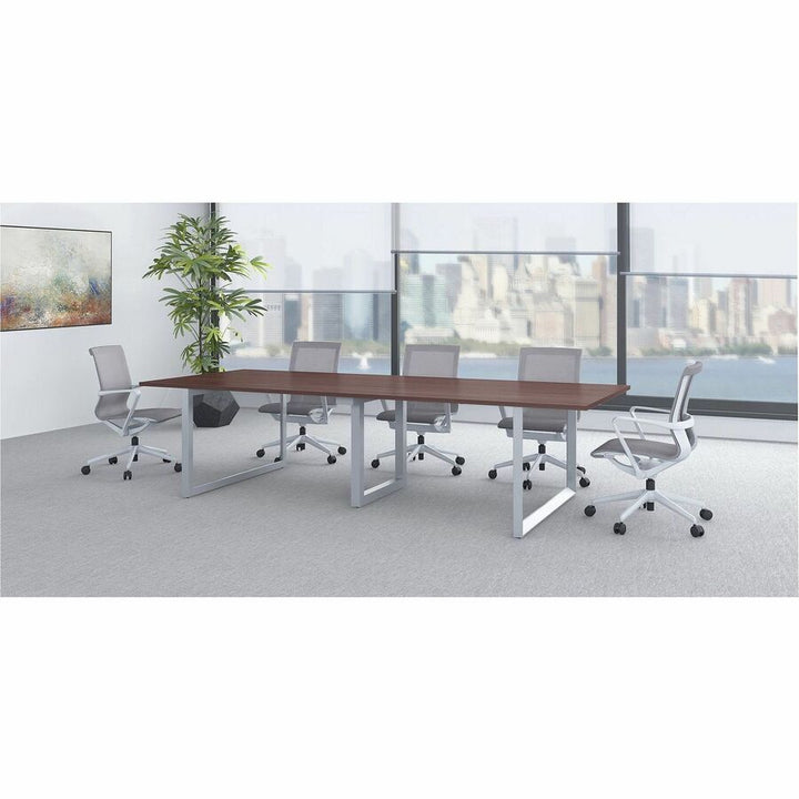 Image of Lorell Wide Leg, Rect, Metal, f/Workstation, 45-1/2"x4"x28-1/2", SR