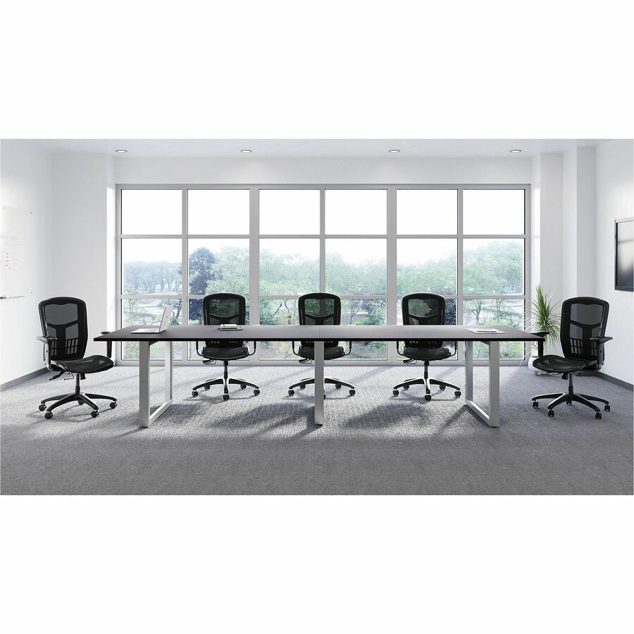 Image of Lorell Wide Leg, Rect, Metal, f/Workstation, 45-1/2"x4"x28-1/2", SR
