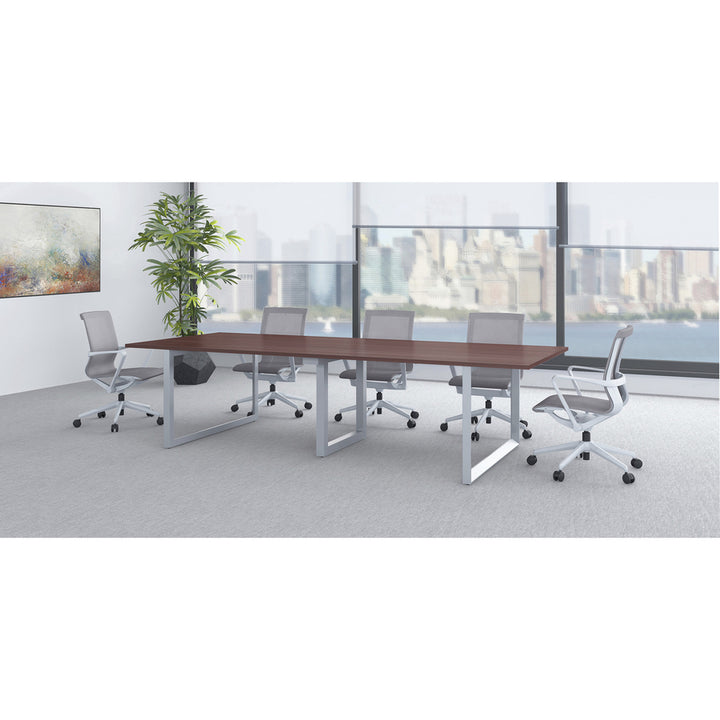 Image of Lorell Wide Leg, Rect, Metal, f/Workstation, 45-1/2"x4"x28-1/2", SR