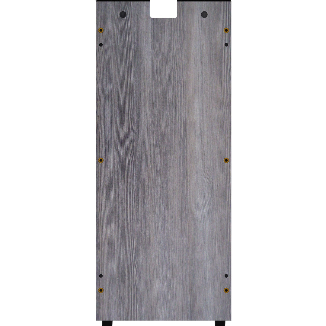 Image of Lorell 69597 Essentials Series Credenza Half Leg, 28.5" H x 12" W x 1" Depth, Finish: Weathered Charcoal Laminate, 1 Each