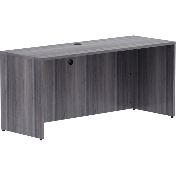 Image of Lorell Credenza Shell, 66"x24"x29-1/2", Weathered Charcoal
